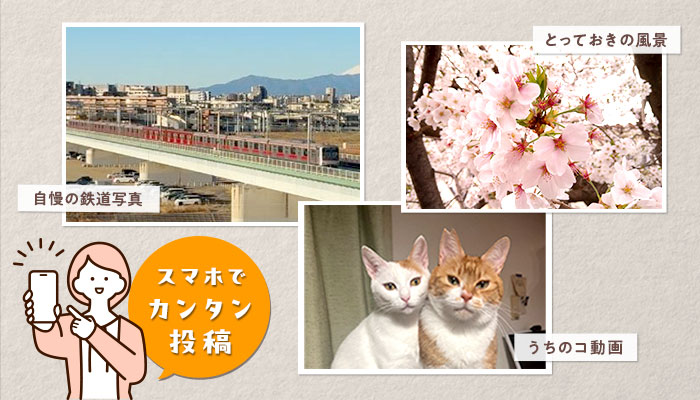 みんな de 投稿　アクセスタイム
