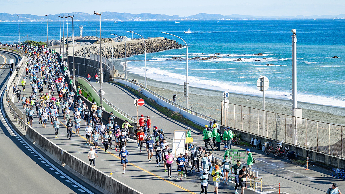 第20回湘南国際マラソン 生中継