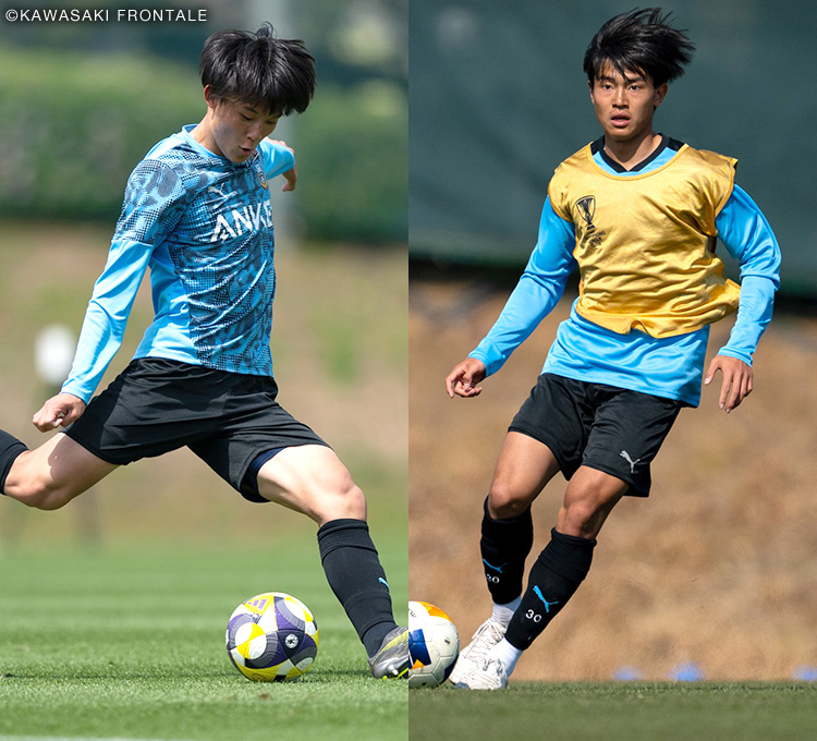 川崎フロンターレ 土屋 櫂大×野田 裕人