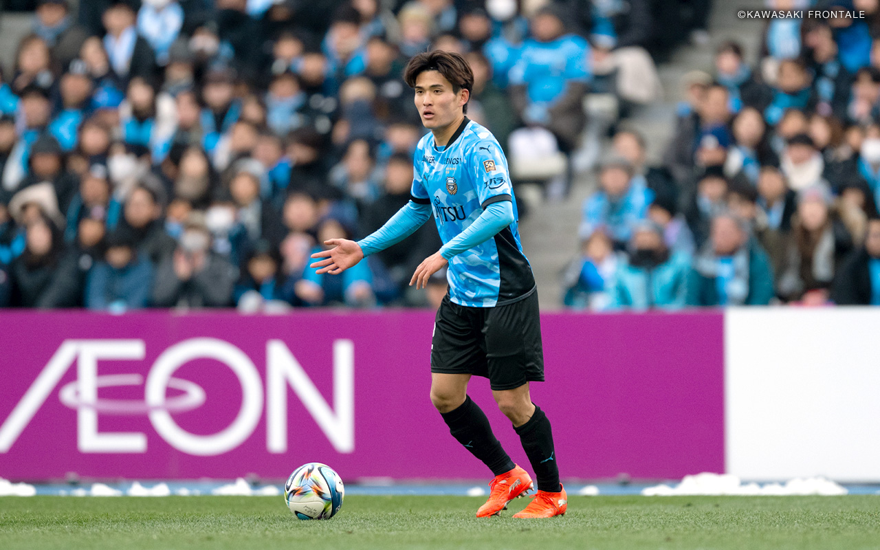 川崎フロンターレ 松長根悠仁選手